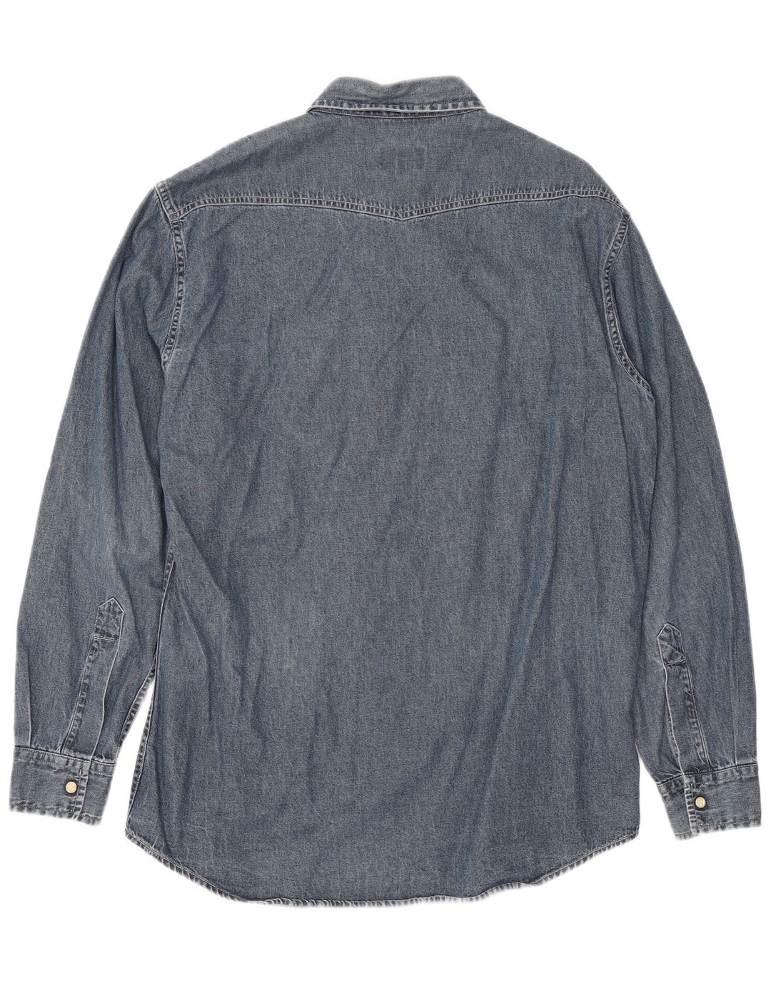 Chemise en jean Brooksfield Homme XL Bleu Coton