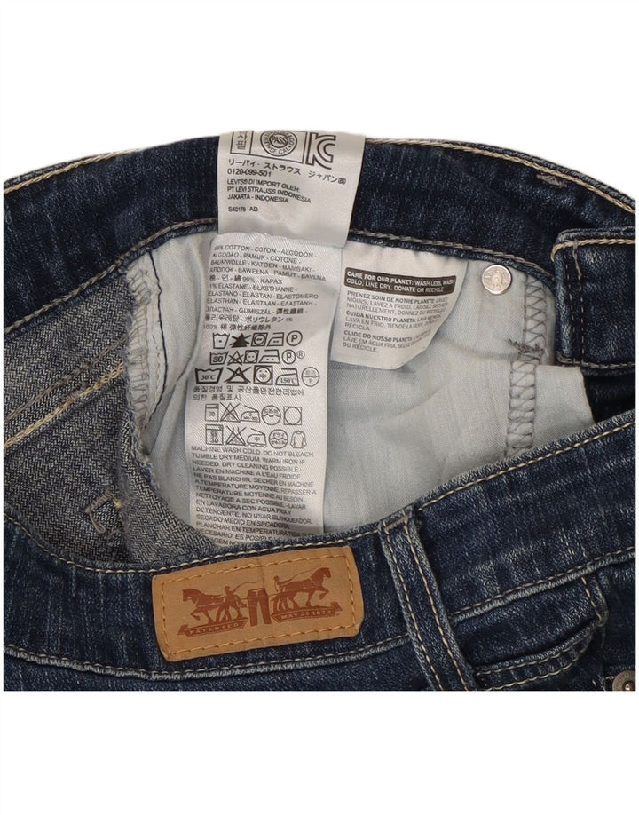 Levi's Jean Bootcut 518 Super Low Femme W28 L32 Bleu Coton