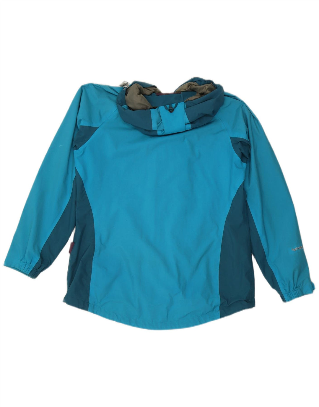 Sprayway Veste coupe-vent à capuche pour femme UK 12 Bleu moyen Colourblock