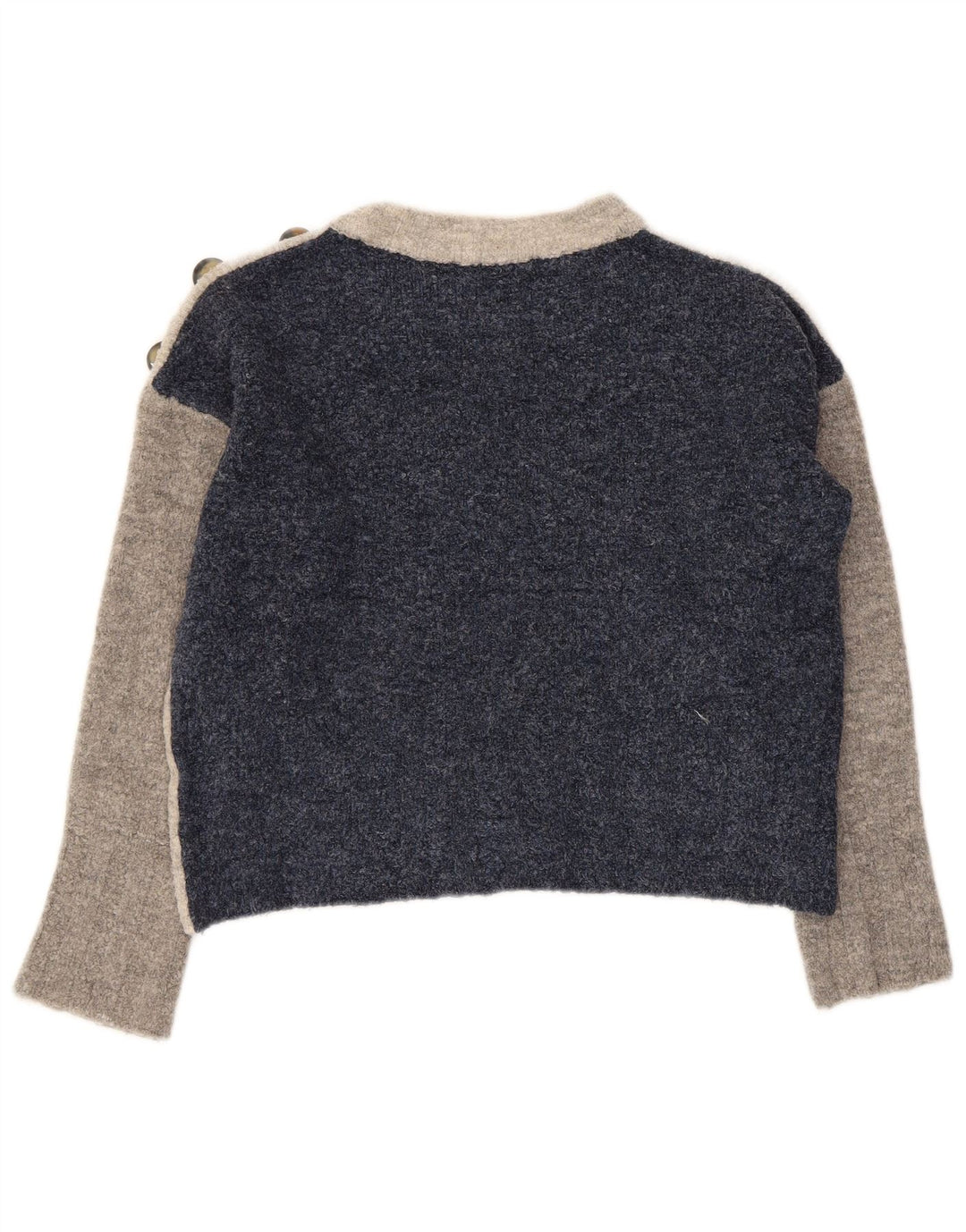 Marks & Spencer Pull ras du cou pour femme UK 14 Gris moyen