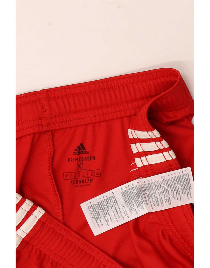 Adidas Short de sport Aeroready pour homme XL Rouge Polyester