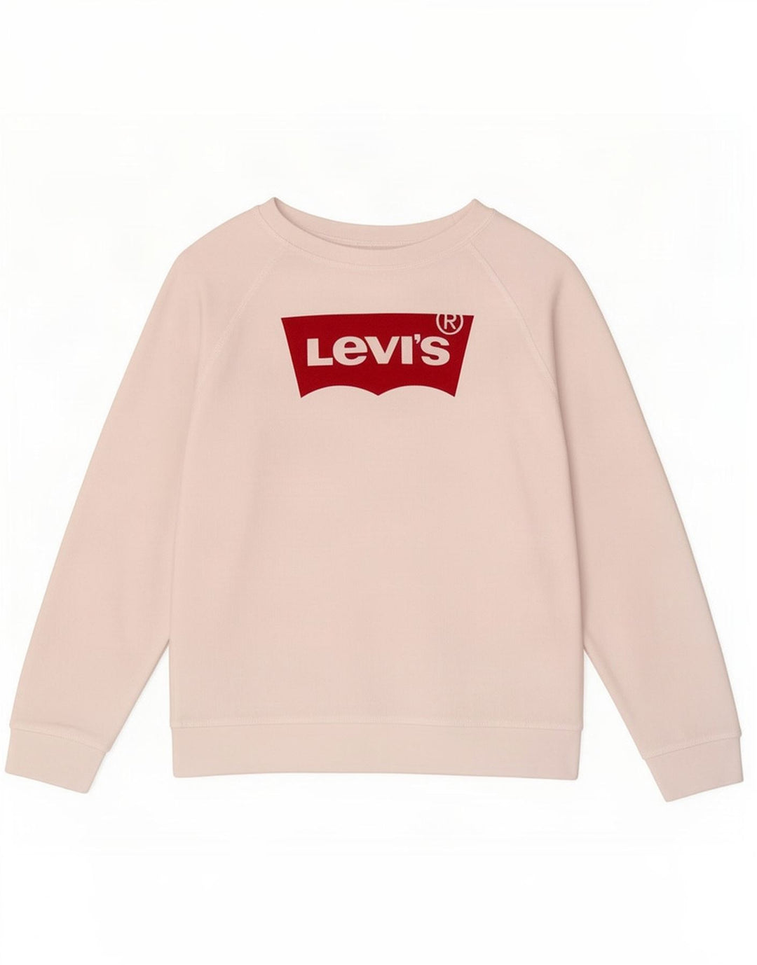 Levi's Sweat-Shirt Graphique Femme UK 14 Coton Blanc Moyen