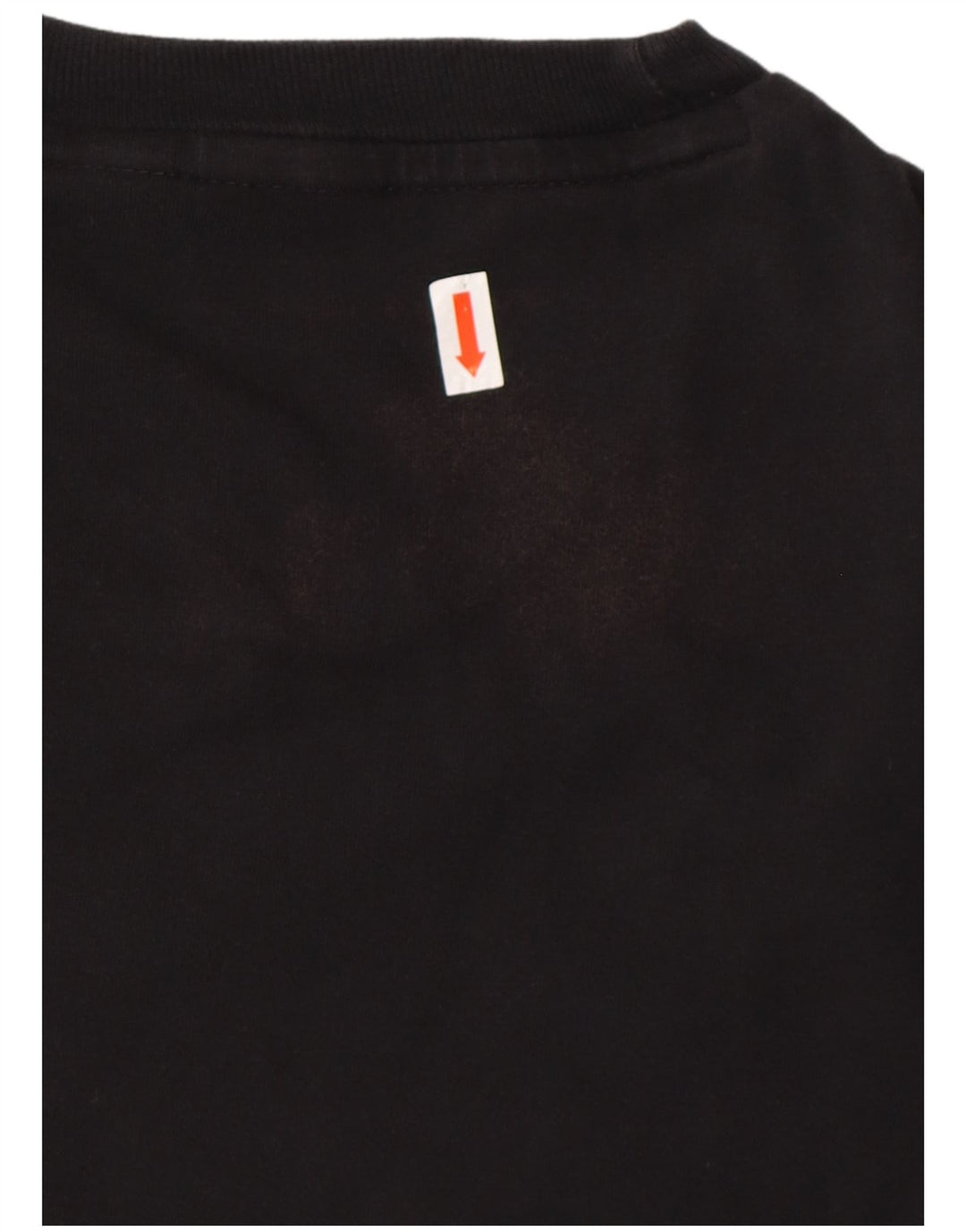 ADIDAS Womens Graphic T-Shirt Top UK 12 Medium  Black