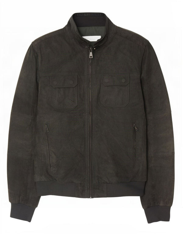 Conbipel Veste Bomber En Daim Homme IT 54 XL Vert