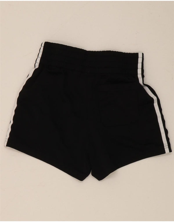 Adidas Short de sport pour femme UK 4 XS Noir Polyester