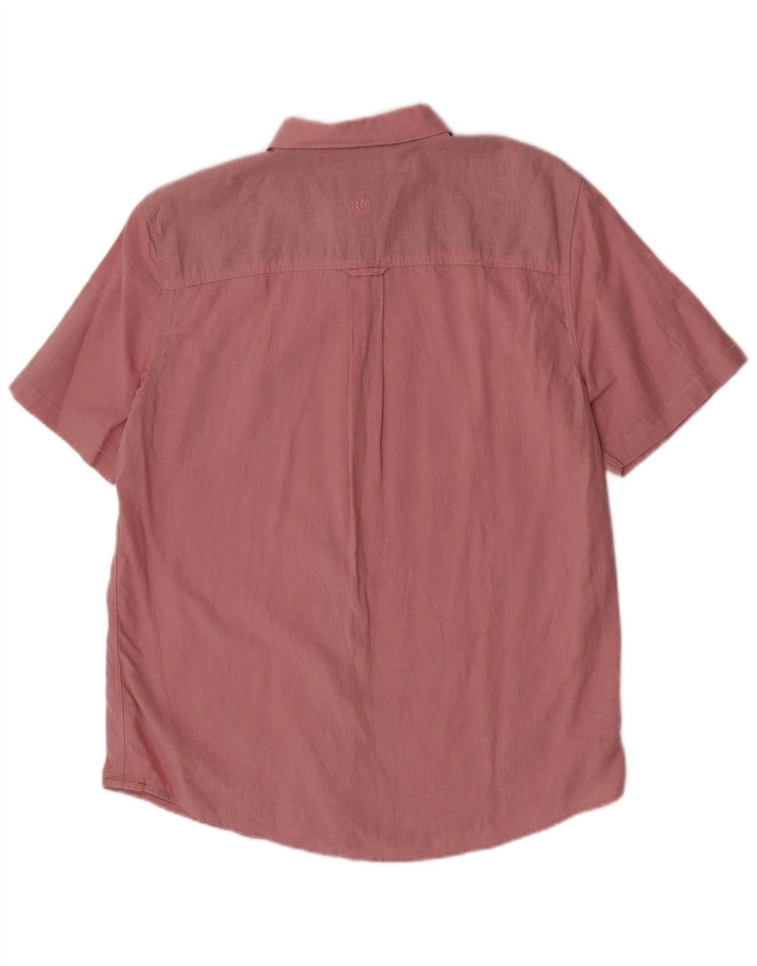 Chemise à Manches Courtes Homme Fat Face Lin Rose Moyen