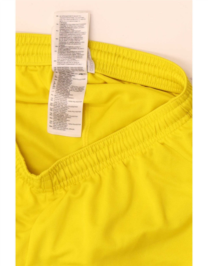 Adidas Short de sport Climalite pour homme Petit jaune Polyester