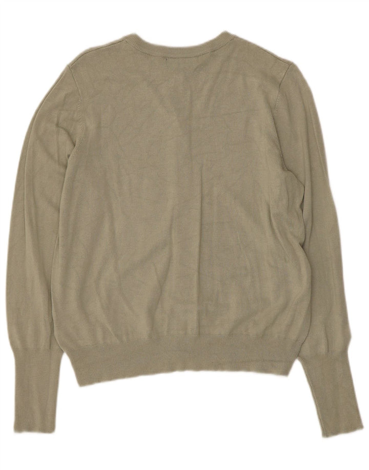 Marks & Spencer Cardigan pour femme en viscose kaki moyen UK 44