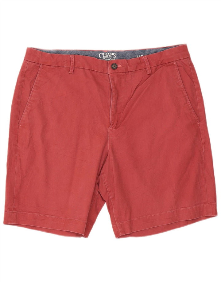 Chaps Short Chino Homme W36 Large Rouge Coton