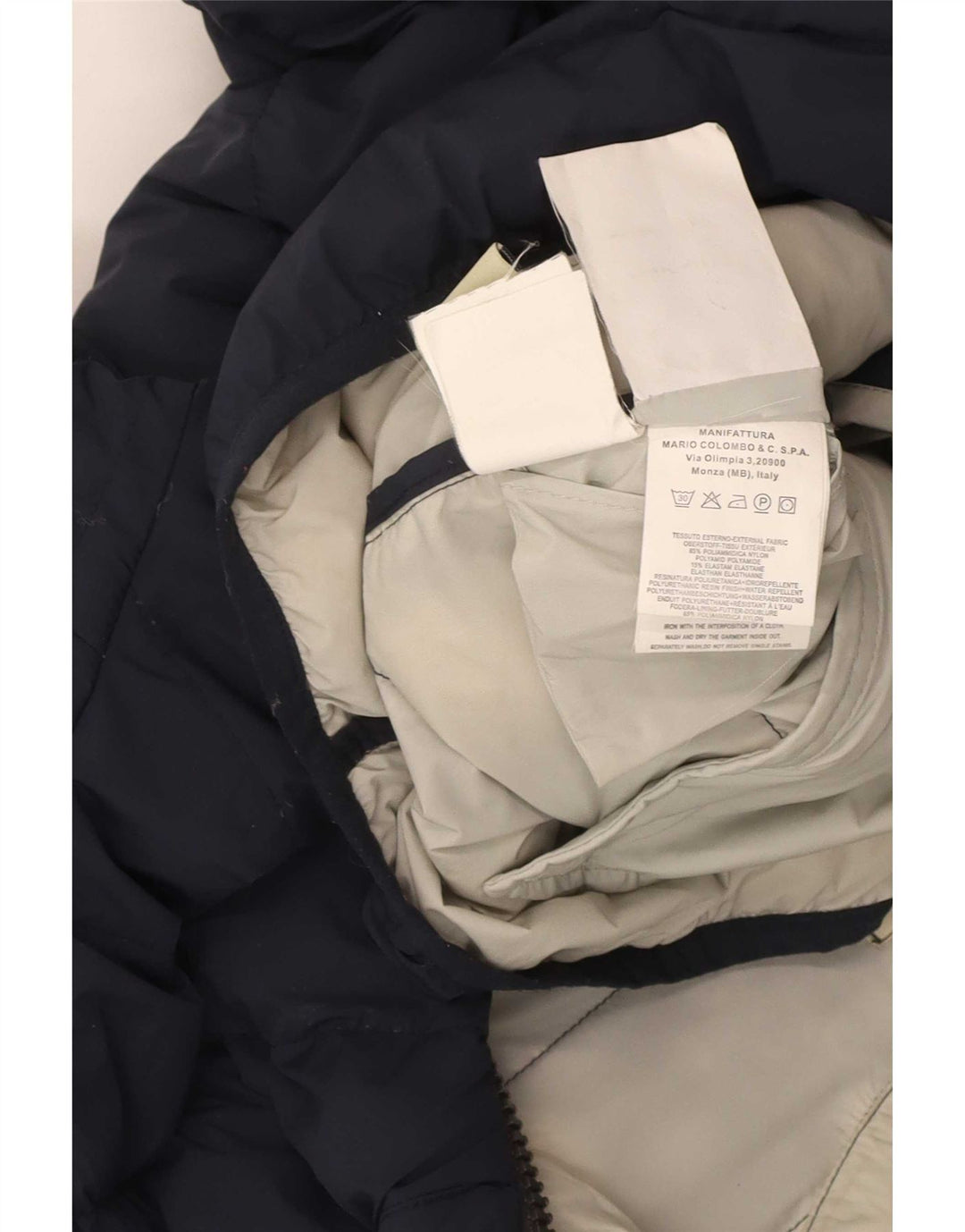 Colmar Veste matelassée à capuche IT 52 Large Bleu Marine Polyamide