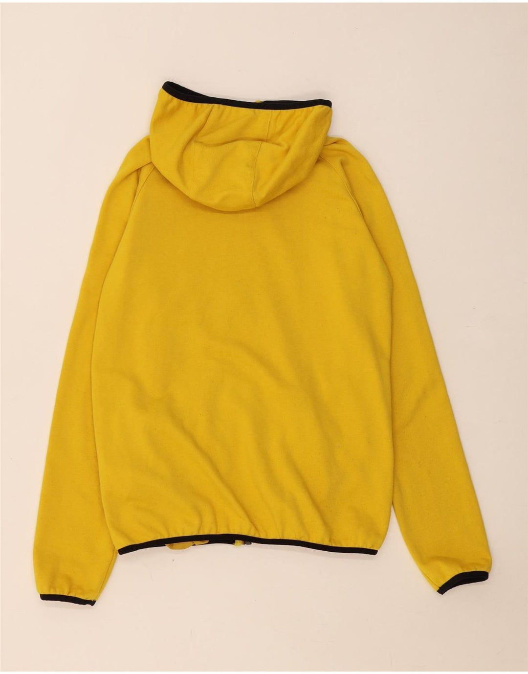 K-Way Pull à capuche zippé garçon 13-14 ans Jaune Polyester