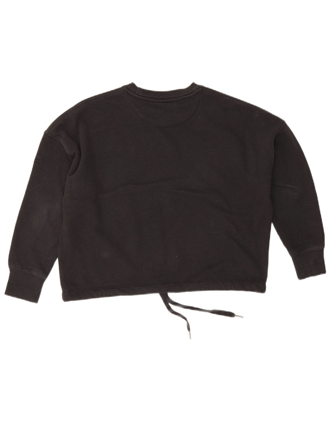 Calvin Klein Haut court de golf surdimensionné à manches 3/4 pour femme Taille S Noir