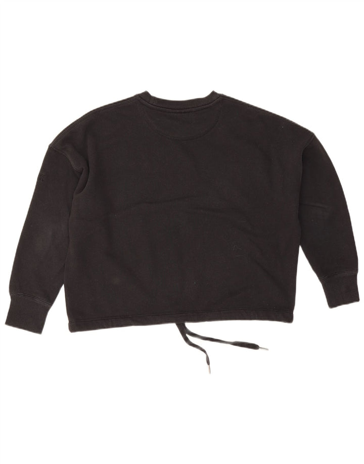 Calvin Klein Haut court de golf surdimensionné à manches 3/4 pour femme Taille S Noir