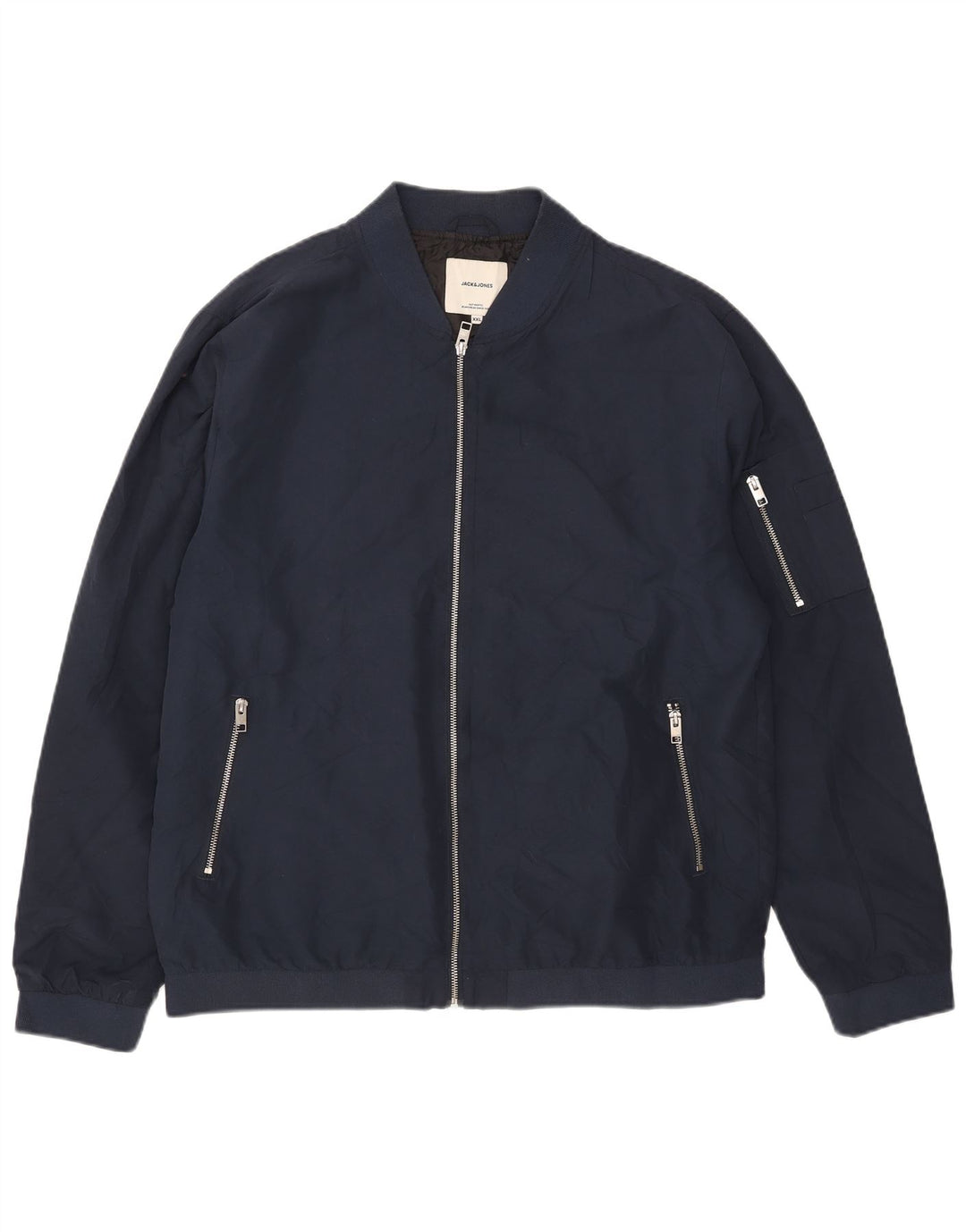 Jack & Jones Veste Bomber Homme UK 44 2XL Bleu Marine