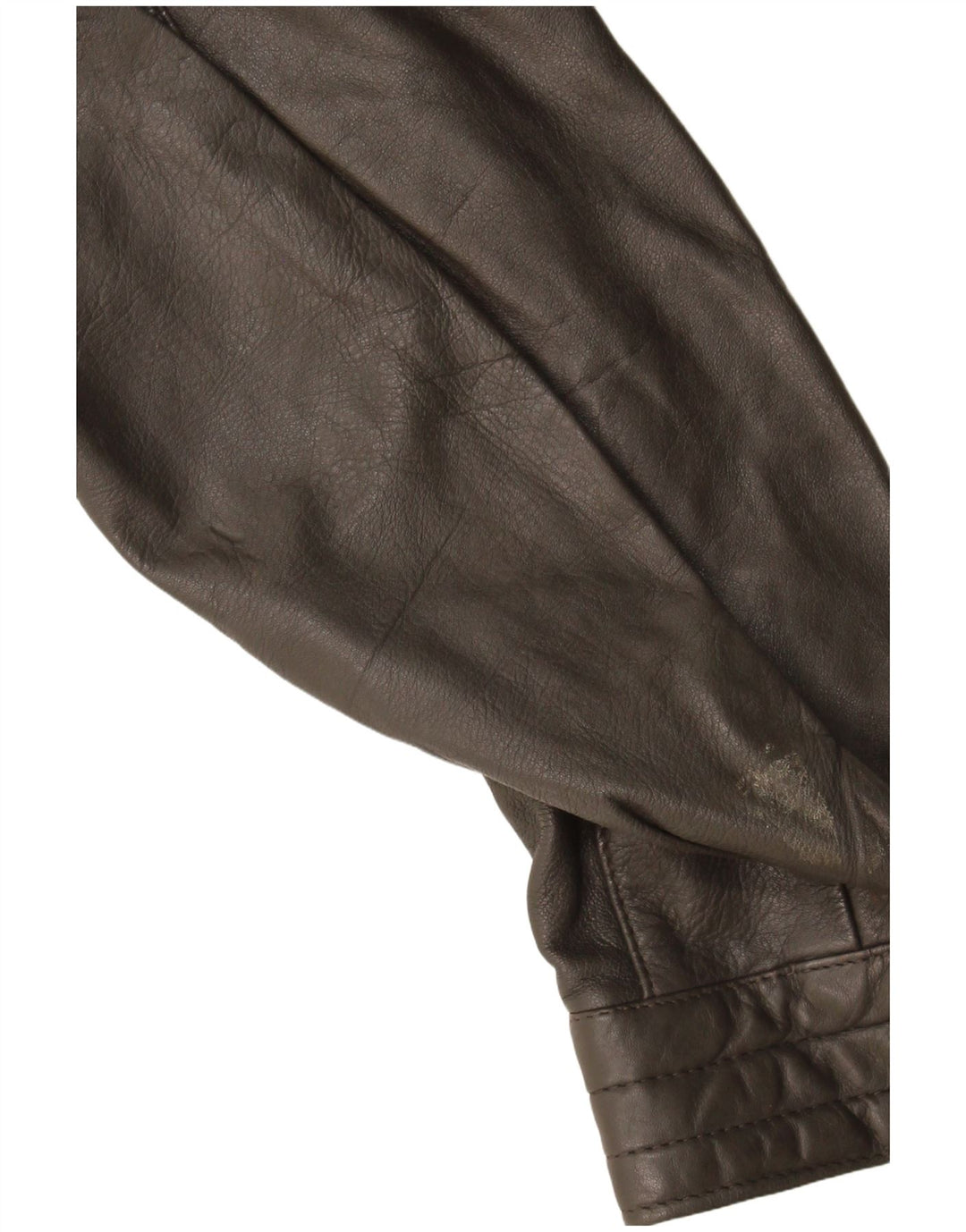 Veste en cuir militaire vintage pour homme IT 44 XS Cuir gris