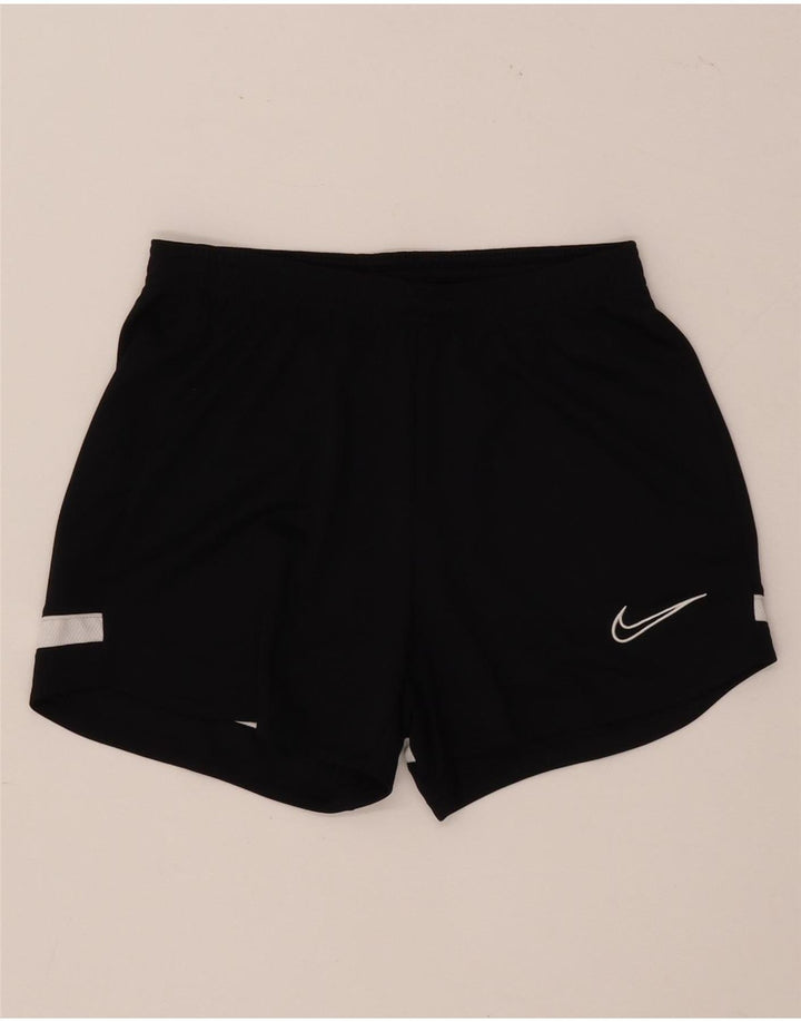NIKE Short de sport Dri Fit pour homme XS en polyester color block noir
