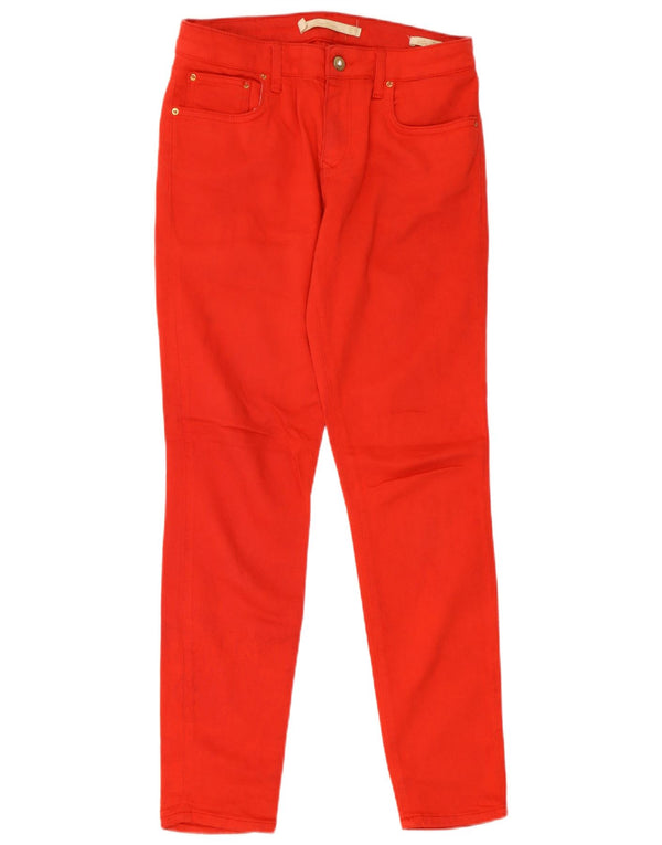 Zara Jean Slim Femme EU 36 XS W28 L28 Coton Rouge