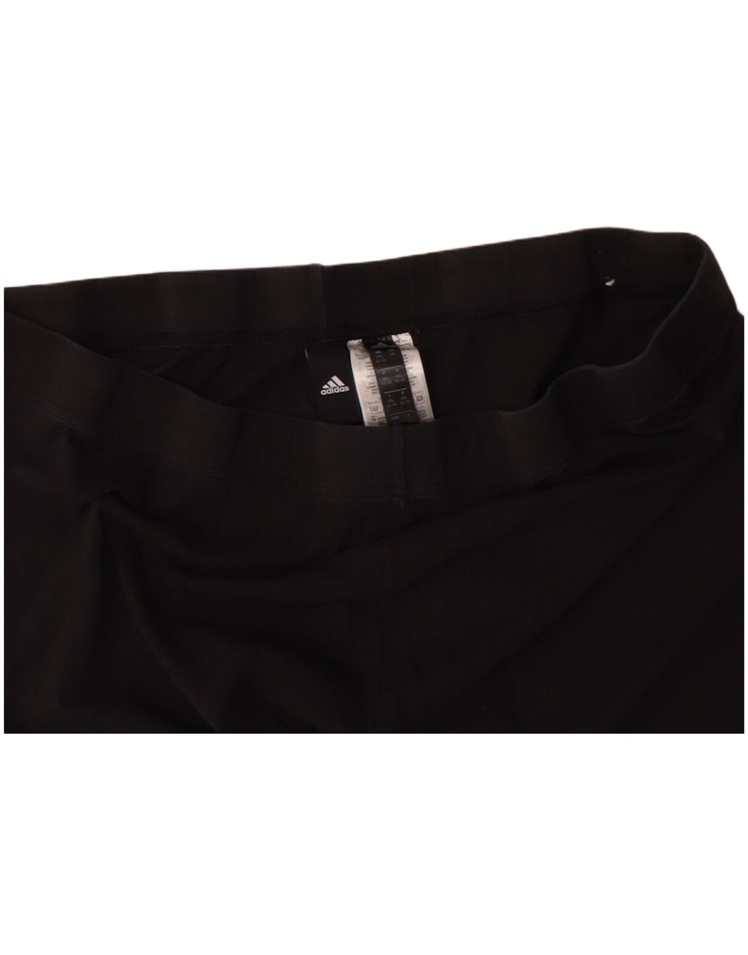 ADIDAS Leggings graphiques pour femmes UK 24/26 2XL Coton noir