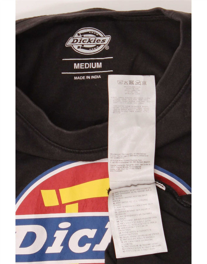 Dickies T-Shirt Graphique Homme Noir Moyen Coton