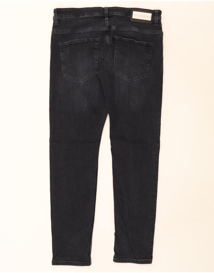 Calvin Klein Jean Slim Homme W33 L32 Noir Coton