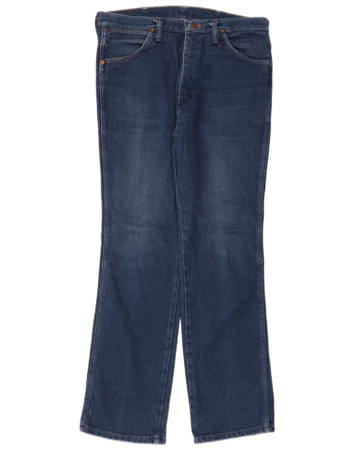 Wrangler Jean droit homme W33 L30 bleu coton