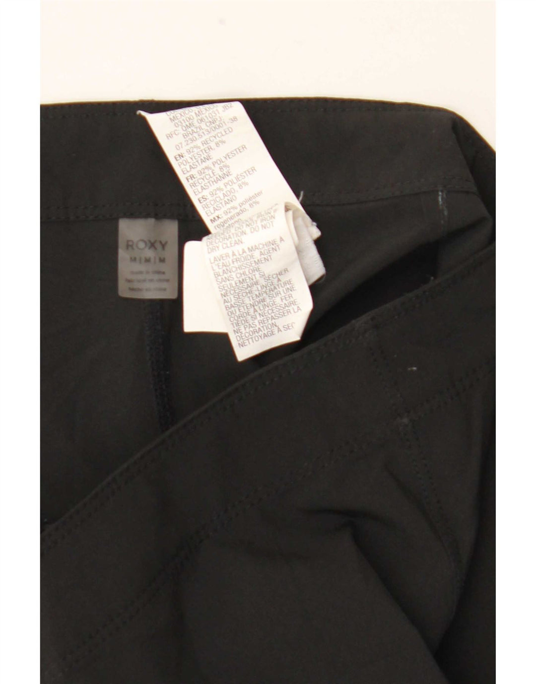 Roxy Short de bain pour femme UK 14 Medium Noir Polyester