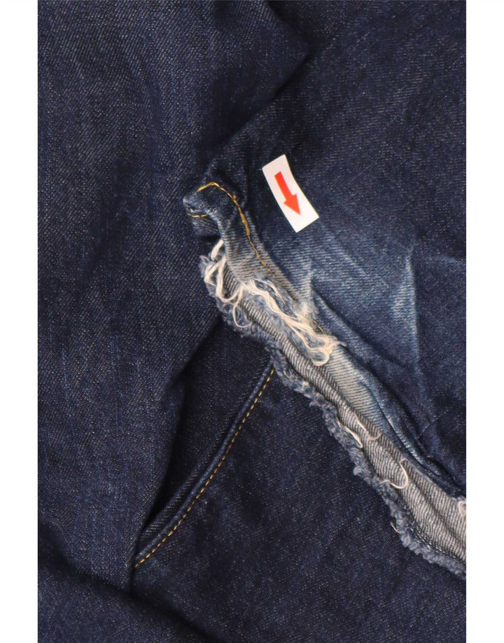 Marks & Spencer Jean droit homme W42 L31 bleu marine coton