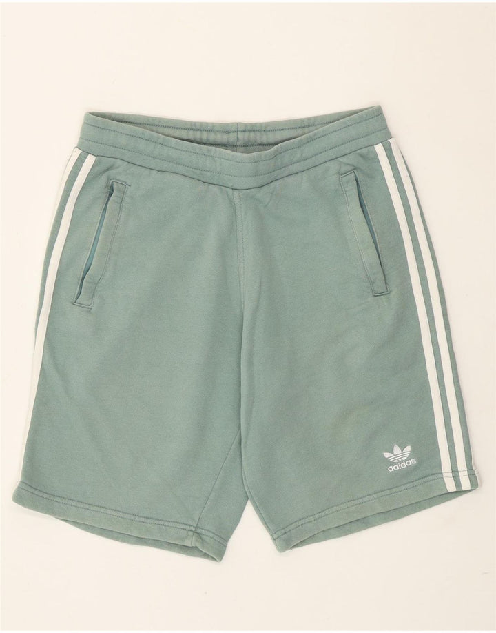 Adidas Short de sport pour homme Petit coton vert