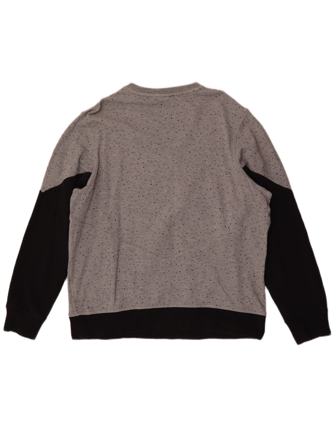 Nike Sweat-shirt graphique pour homme XL en coton color block Gris