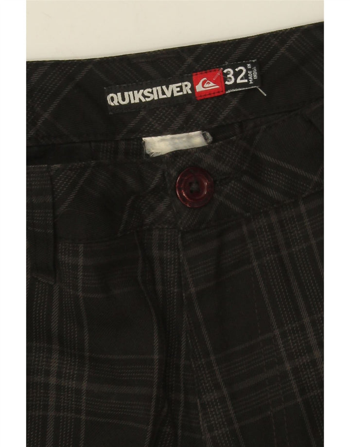 Quiksilver Short Chino Homme W32 Medium Black Check