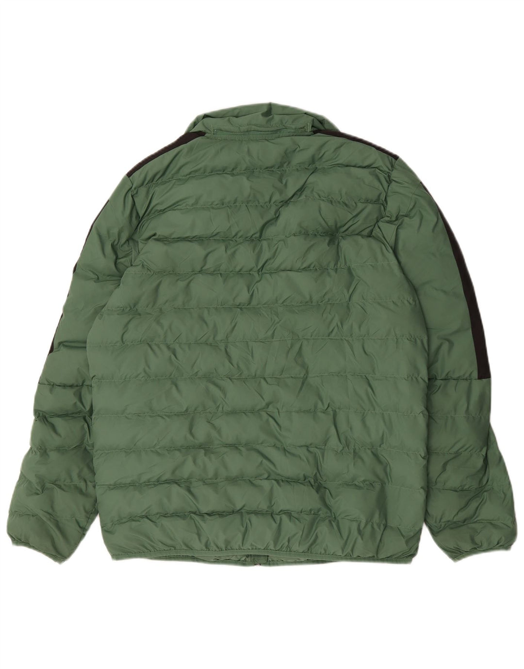 Puma Veste matelassée pour homme UK 38 Polyester color block vert moyen