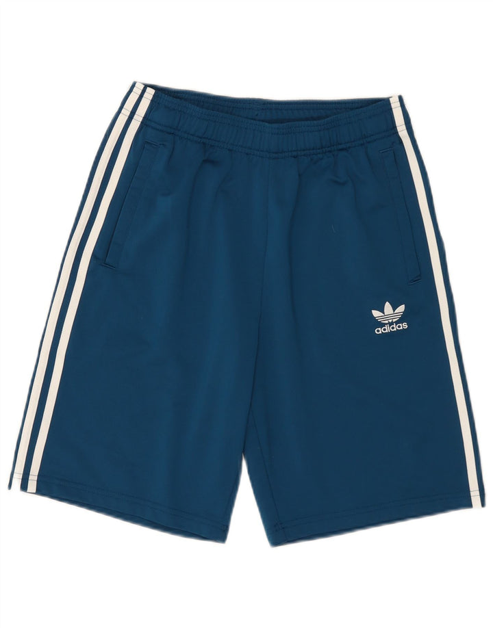 Adidas Short de sport garçon 13-14 ans Bleu Polyester
