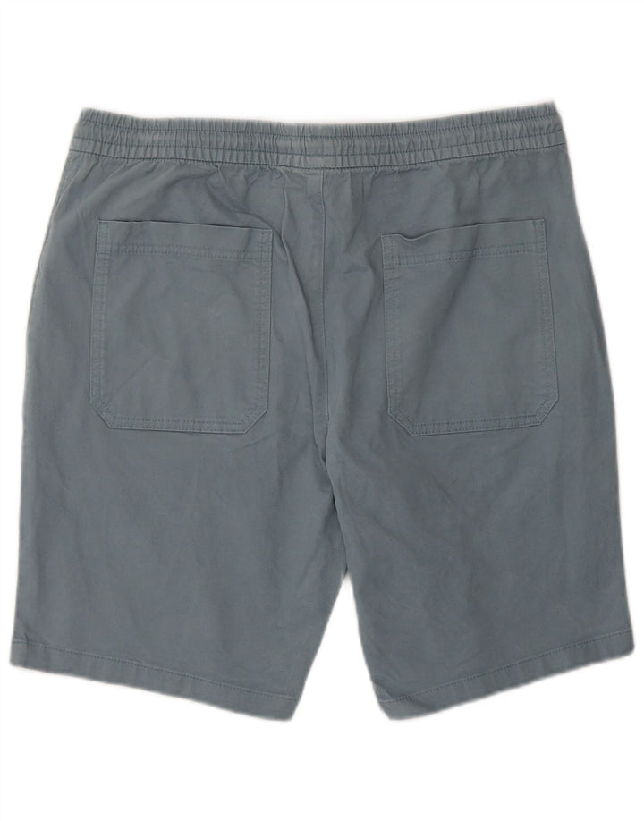 Marks & Spencer Short Chino Homme W34 Grand Bleu Coton