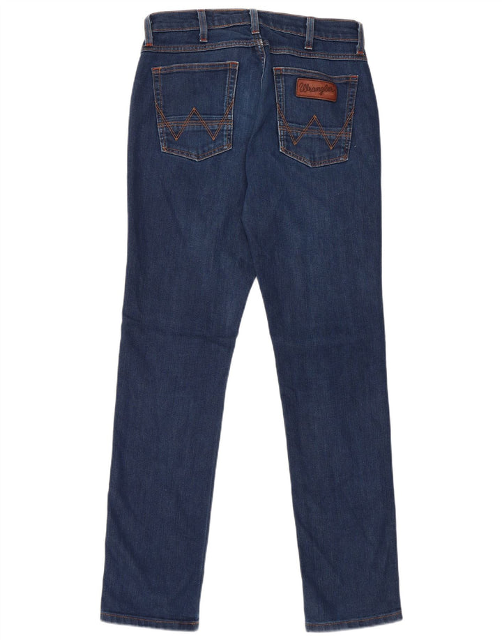 Wrangler Jean Slim Bostin Femme W30 L32 Bleu Coton