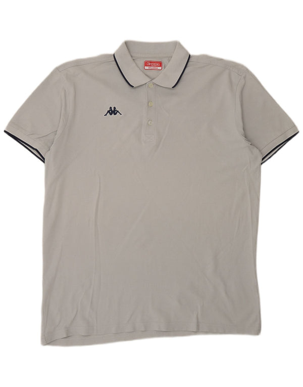 Kappa Mens Polo Shirt 2XL Grey