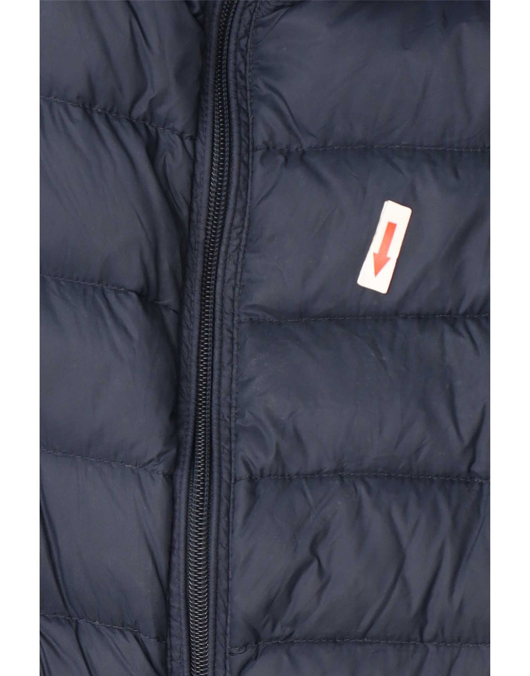 Benetton Veste matelassée pour femme UK 10 Small Bleu marine