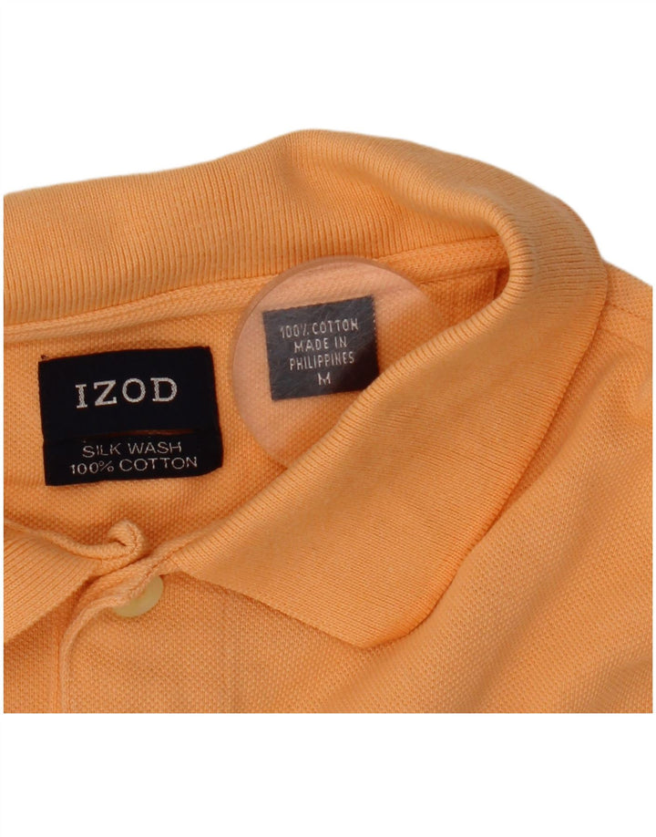 IZOD Polo Homme Orange Moyen Coton