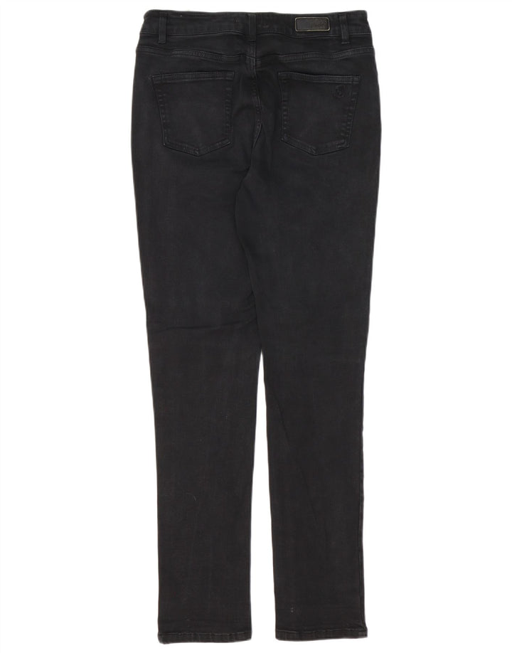JOULES Jean Slim Femme UK 10 Small W30 L30 Coton Noir