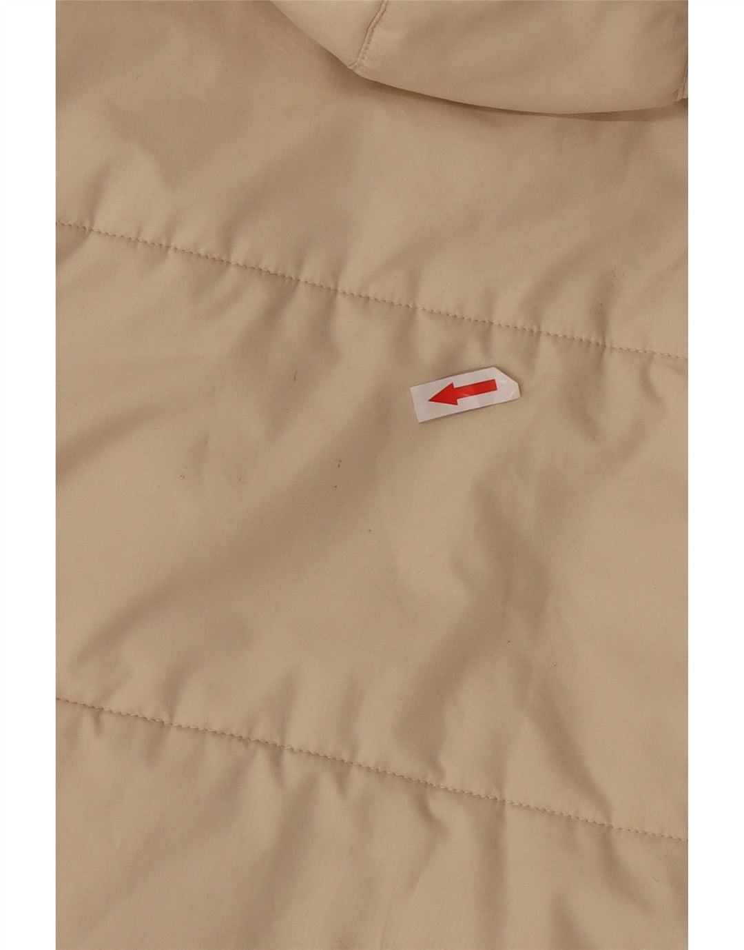 Jack Wolfskin Manteau rembourré à capuche pour femme UK 12/14 Medium Off White