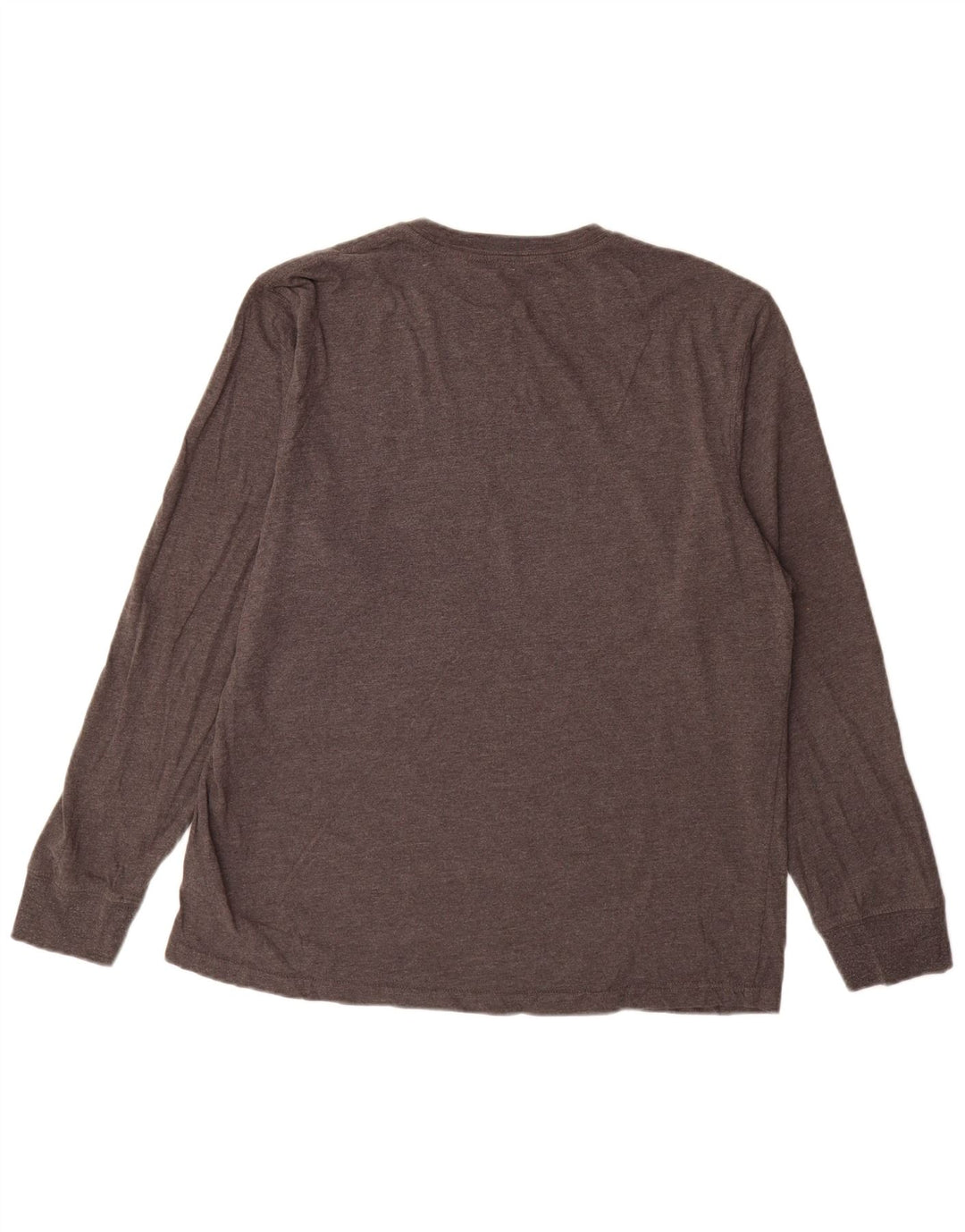 EDDIE BAUER Haut Homme Manches Longues Grand Coton Gris