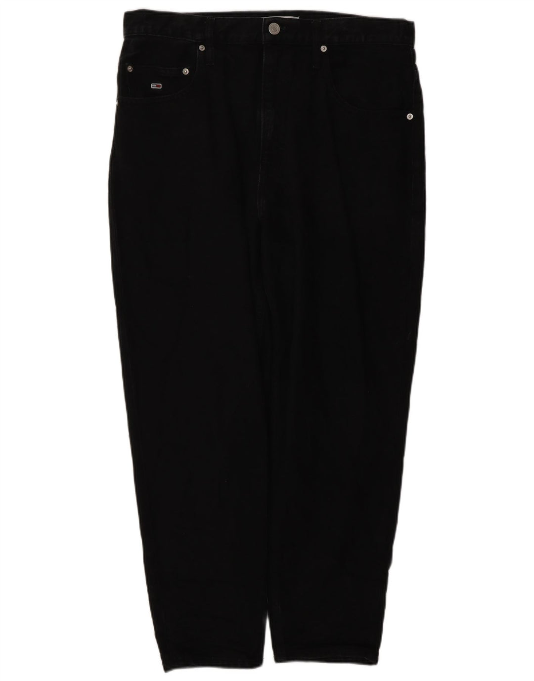 TOMMY HILFIGER Jean Tapered Homme W34 L26 Coton Noir