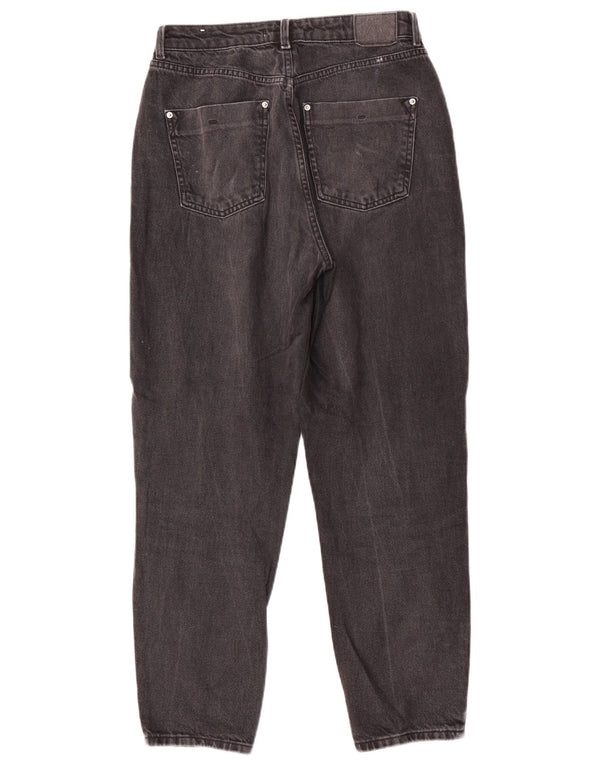 Zara Jean fuselé taille haute pour femme EU 38 Small W28 L27 Gris