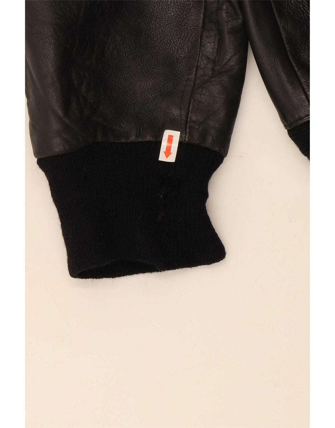 Alta Moda Veste en cuir bomber pour homme IT 54 2XL Noir