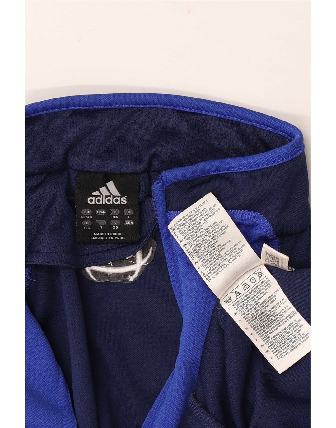 Adidas Hommes Climacool Survêtement Top Veste UK 42/44 Grand Bleu Marine