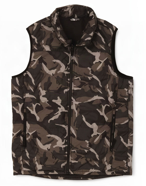 The North Face Gilet rembourré garçon 14-15 ans XL Gris Camouflage Polyester