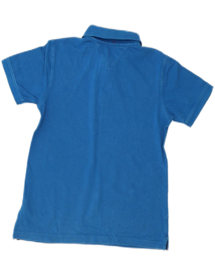 Tommy Hilfiger Polo Garçon 8-9 ans Bleu Moyen Coton