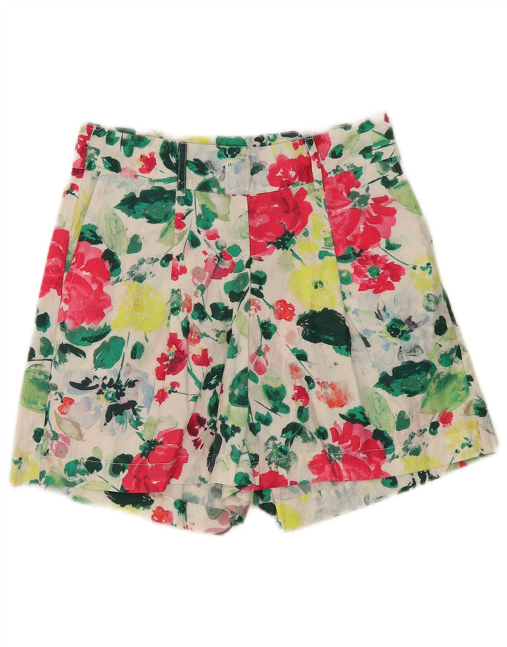 Only Short décontracté pour femme EU 36 Small W28 Multicolore Floral