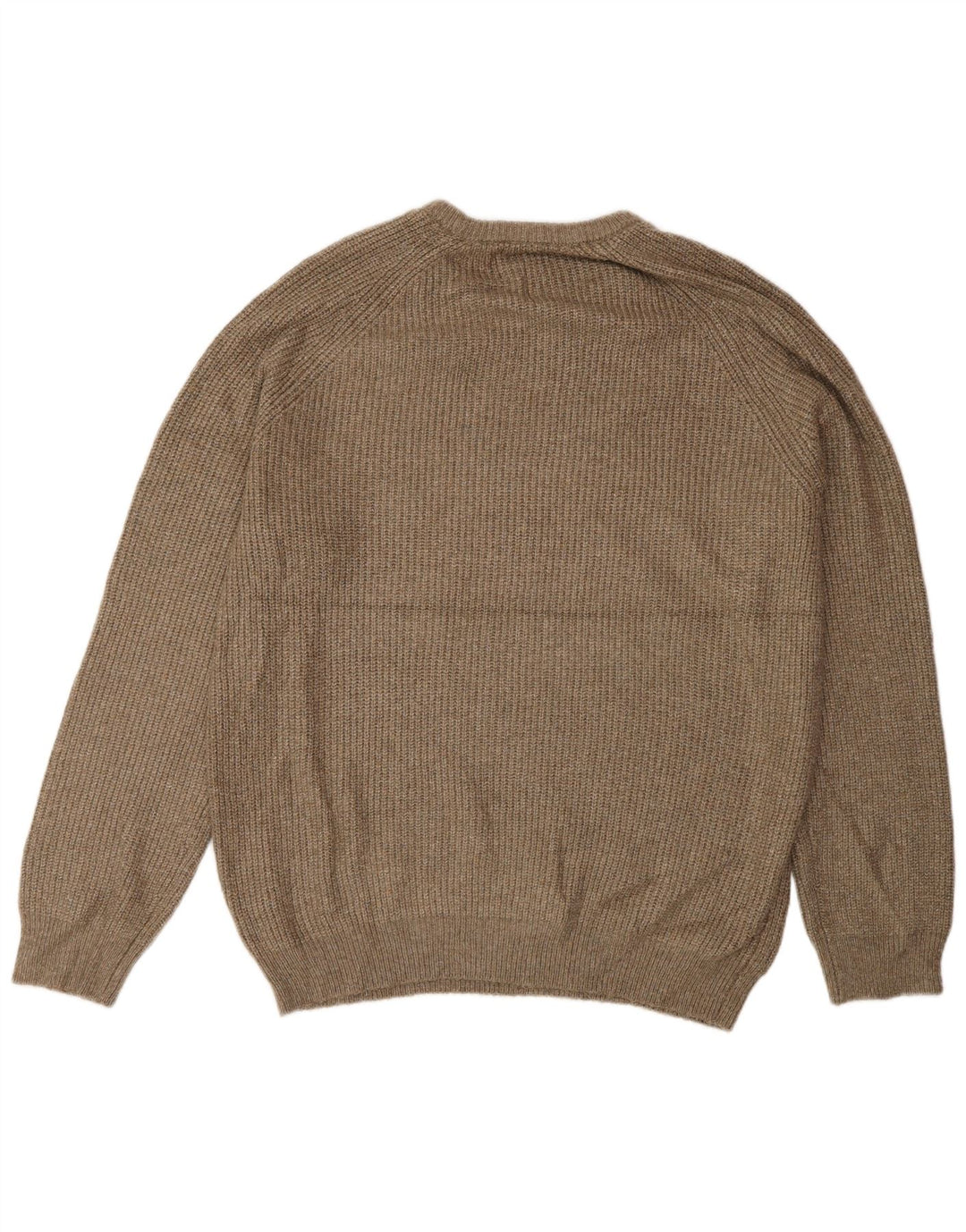 Marks & Spencer Pull Col Ras du Cou XL Homme Marron Polyamide