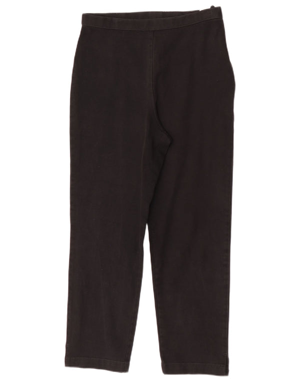 Marks & Spencer Pantalon court pour femme UK 10 Small W27 L24 Noir