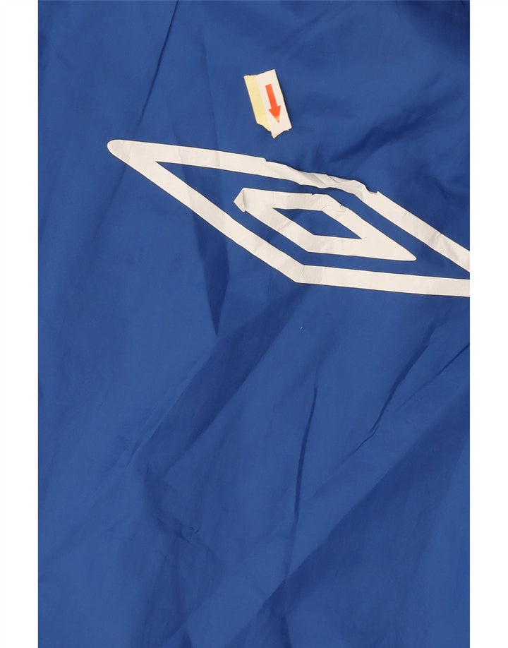 LOTTO Haut de Survêtement Graphique pour Homme Grand Bleu Colorblock Polyester